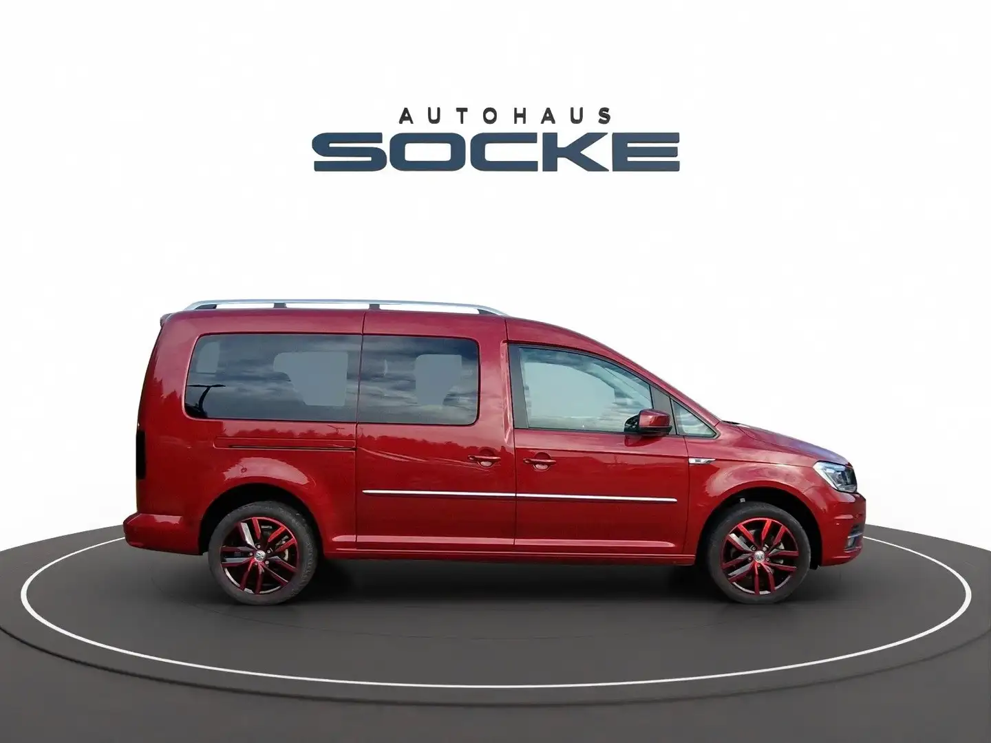 Volkswagen Caddy Maxi 1.4 TSI Highline Rot - 2