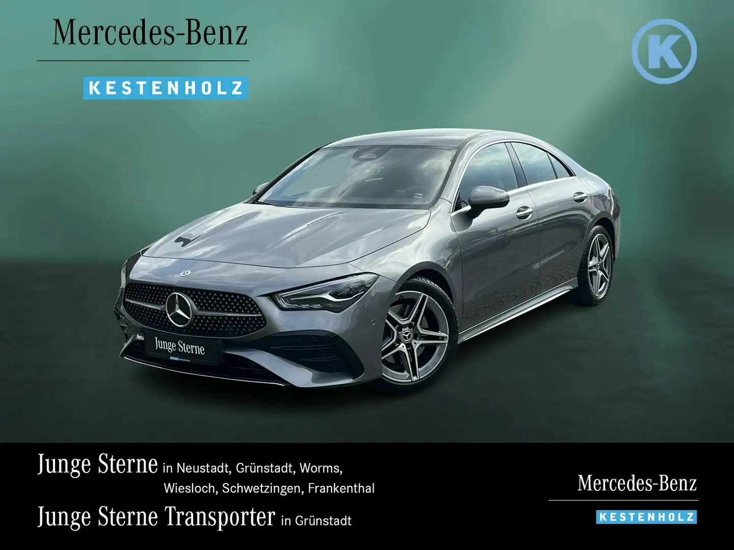 Mercedes-Benz CLA 200 CLA 200 AMG+VORR.-DISTRO+KAMERA+KEYL+AMBI+LENKHZ Grau - 1
