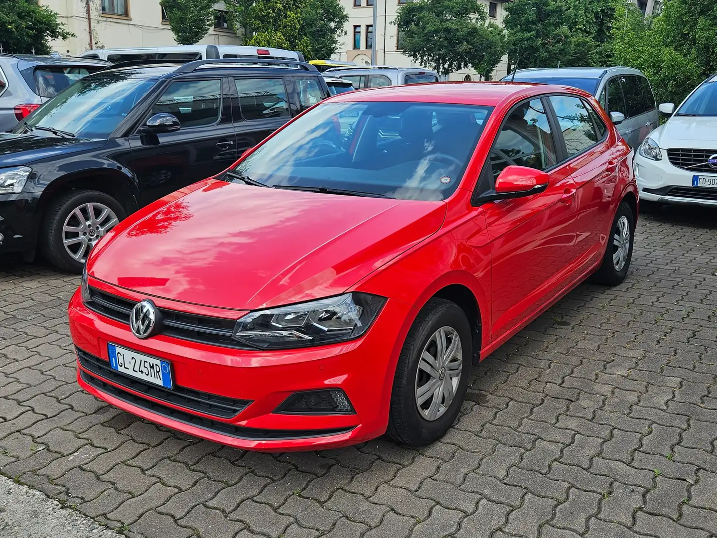 Volkswagen Polo 5p 1.0 evo 80cv NEOPTATENTATI-SED.RISC.-CARPLAY Rojo - 2