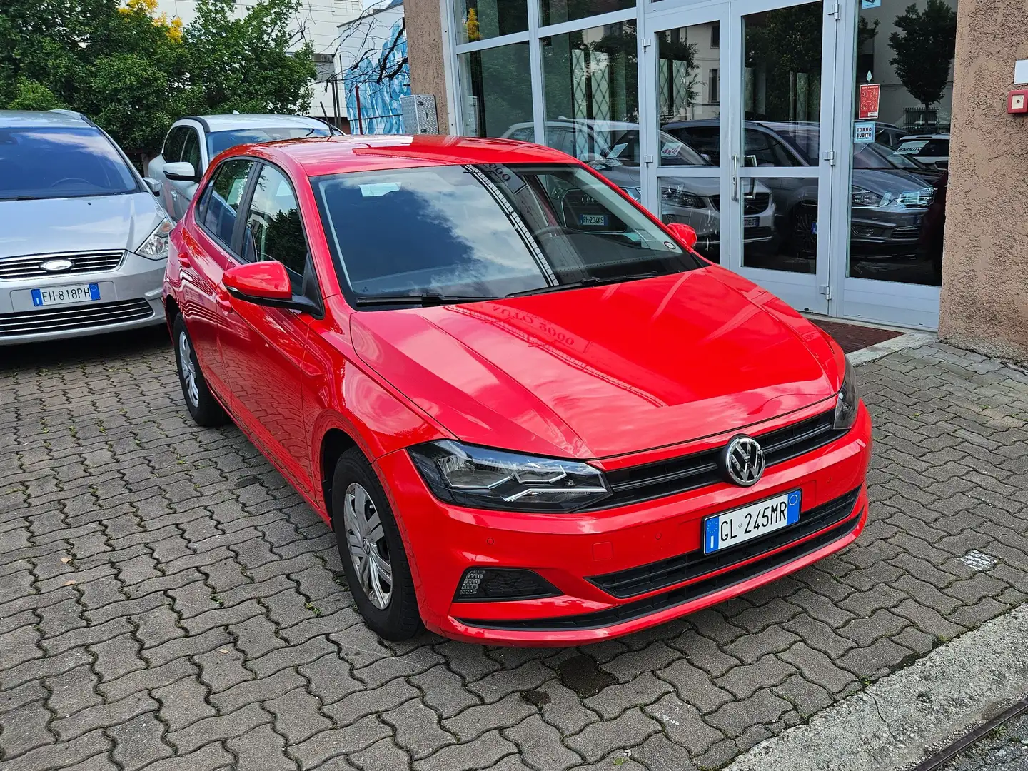 Volkswagen Polo 5p 1.0 evo 80cv NEOPTATENTATI-SED.RISC.-CARPLAY Rojo - 1