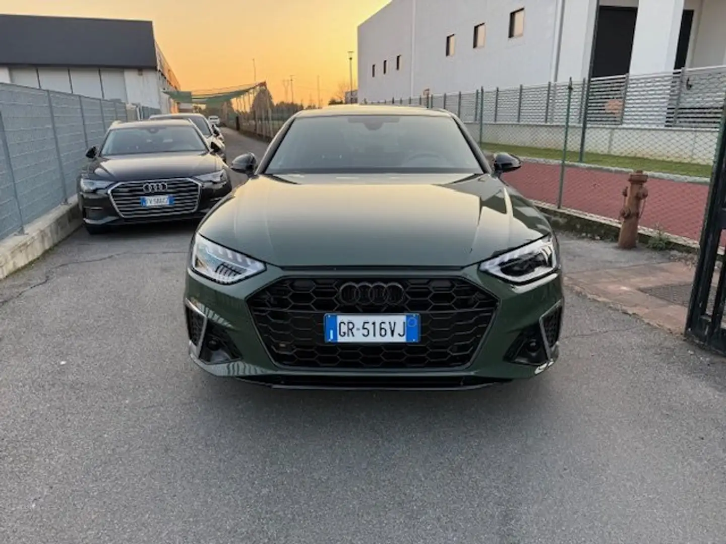 Audi A4 A4 30 2.0 tdi mhev S line edition 136cv s-tronic Verde - 2