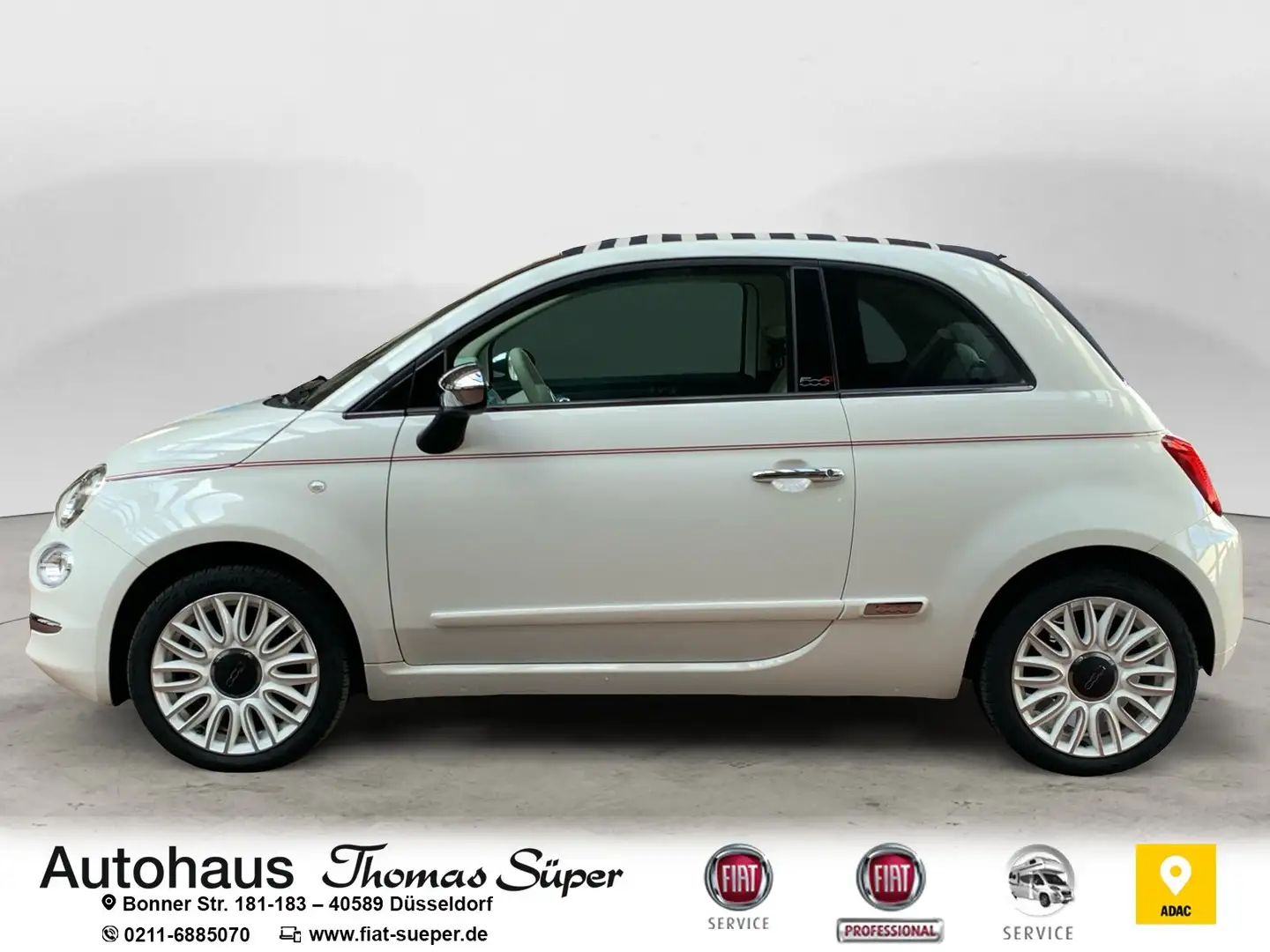 Fiat 500C DolceVita SONDERMODELL 62 JAHRE DOLCE VITA Weiß - 2