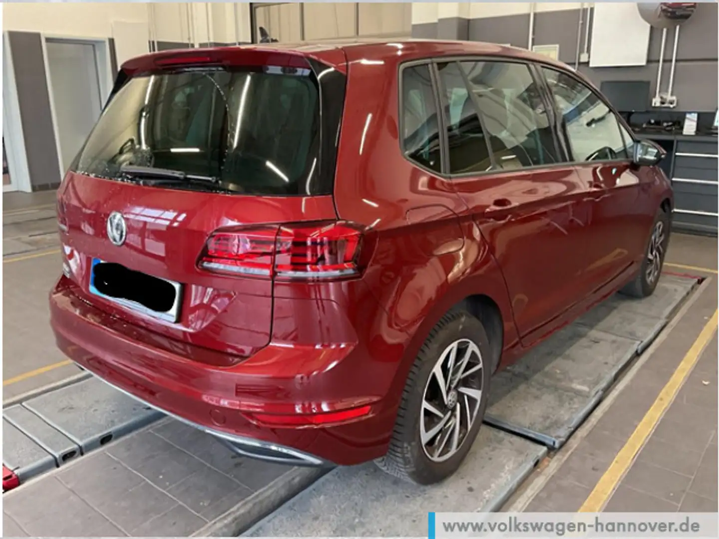 Volkswagen Golf Sportsvan 1.0 TSI DSG Join Navi ACC PDC SHZ Rouge - 2