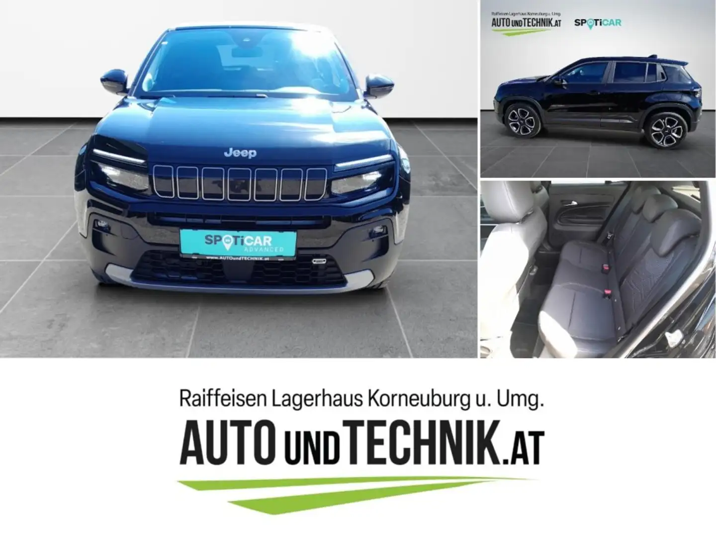 Jeep Avenger BEV 54kWh Altitude Schwarz - 1