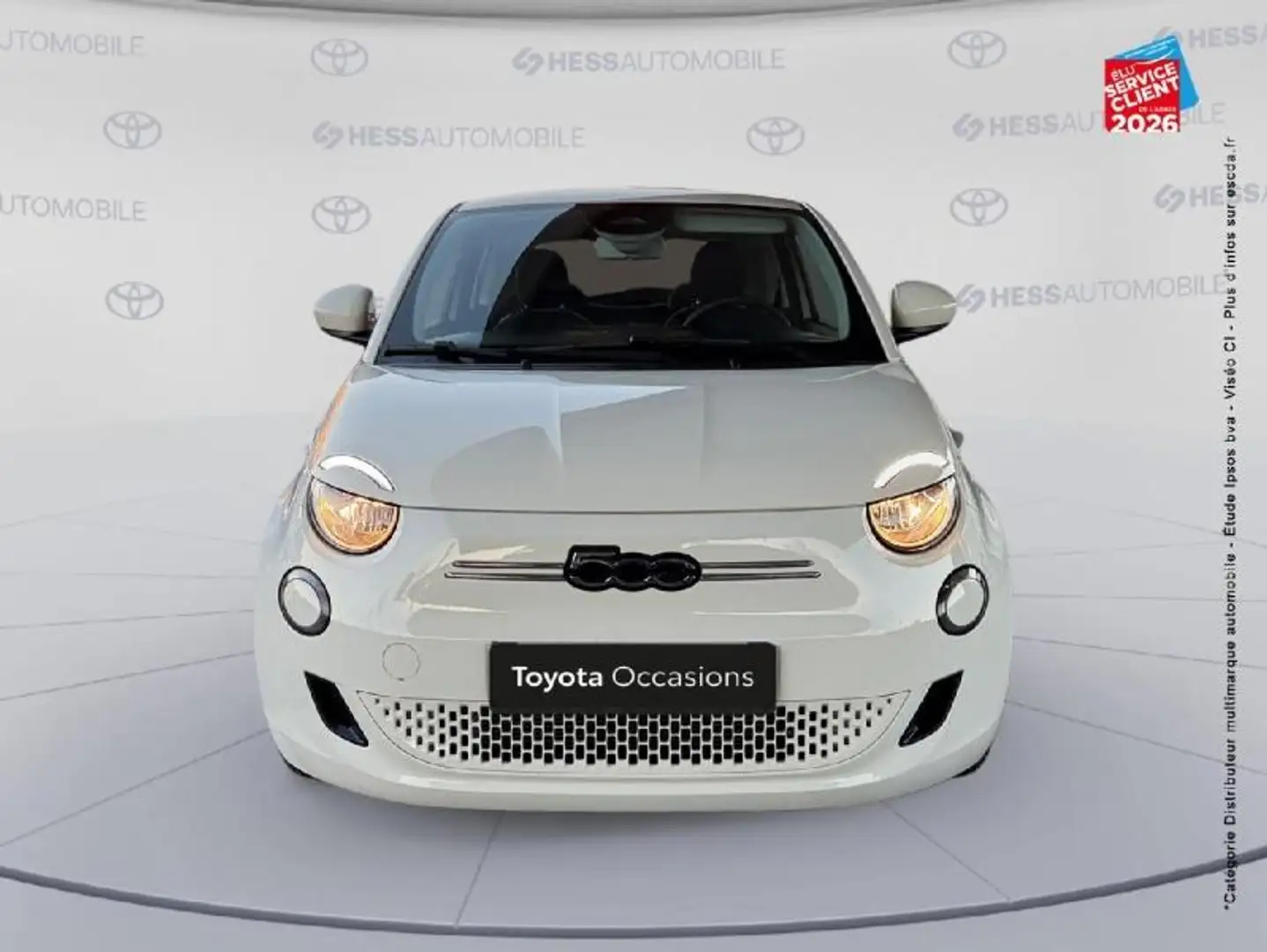 Fiat 500e e 95ch Action Blanc - 2