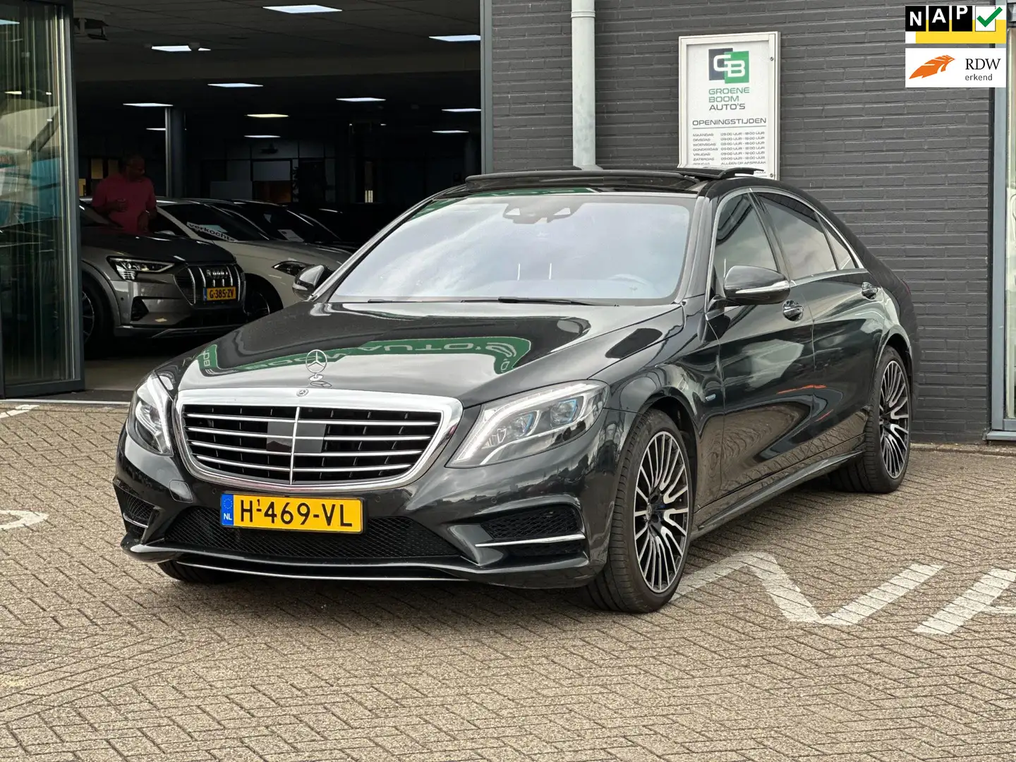 Mercedes-Benz S 500 PLUG-IN HYBRID Lang/PANO-DAK/CAMERA/softclose/NETT Azul - 1
