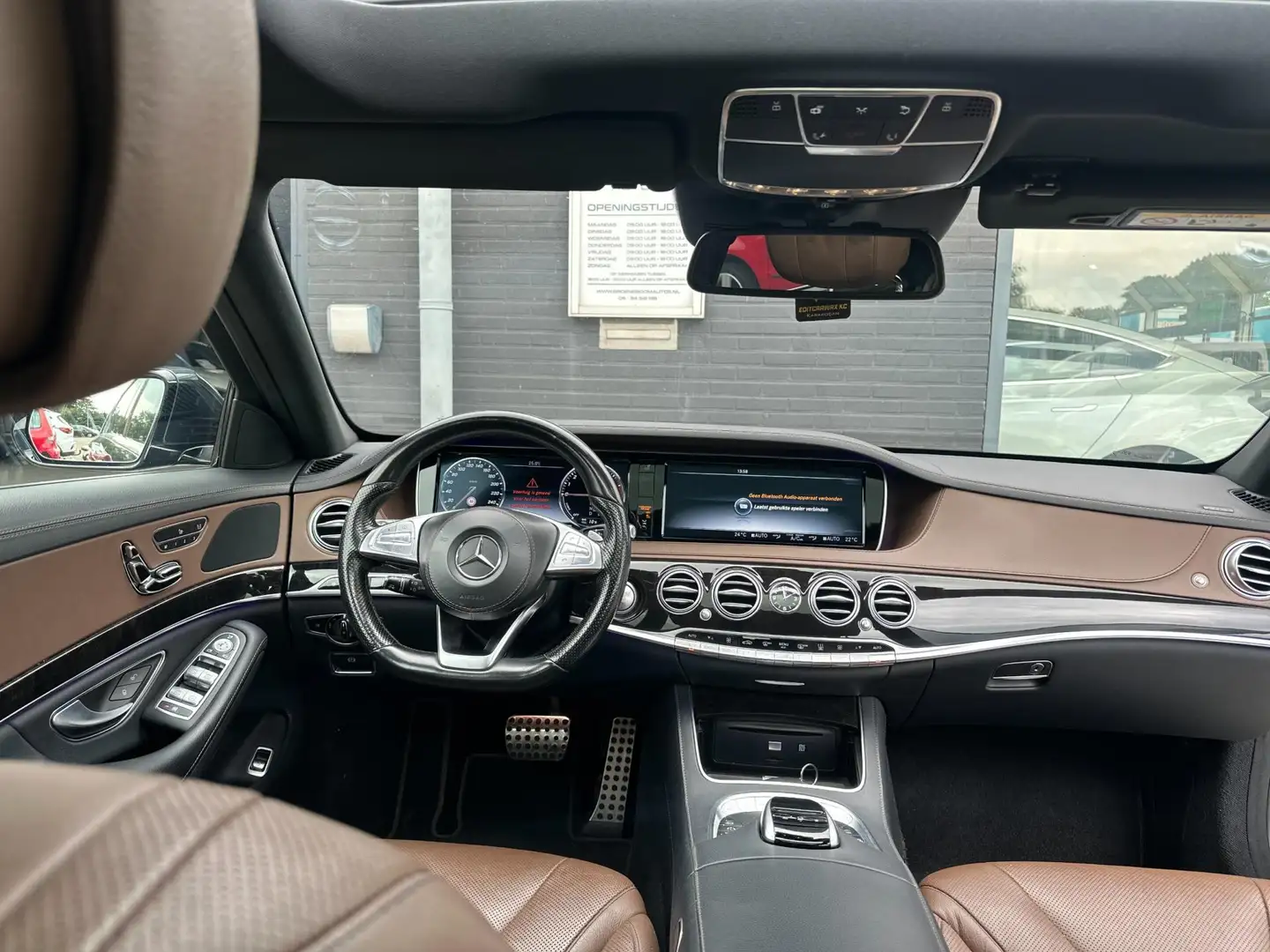 Mercedes-Benz S 500 PLUG-IN HYBRID Lang/PANO-DAK/CAMERA/softclose/NETT Azul - 2