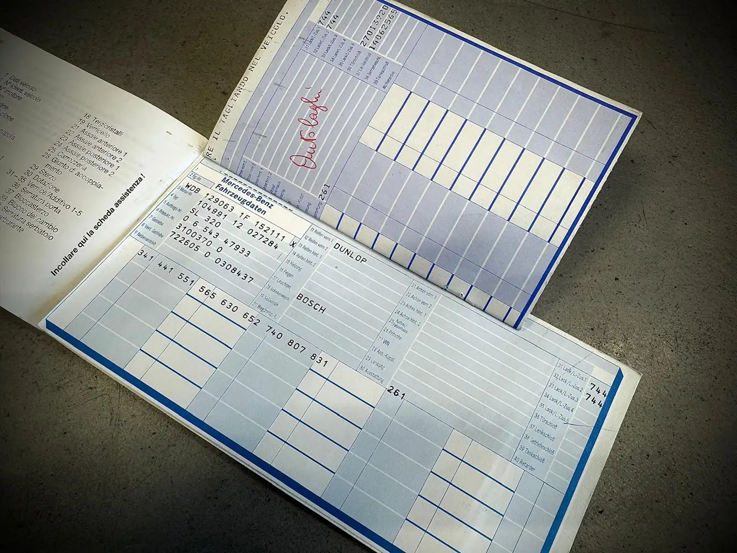 Mercedes-Benz SL 320 Roadster / Aut / Hardtop / Service history / Rear Gris - 2