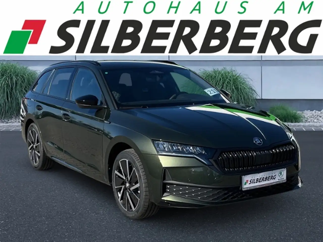Skoda Octavia Combi 1.5 TSI DSG Sportline *Khaki-Grün* #ACC#Win — photo 1 of 18