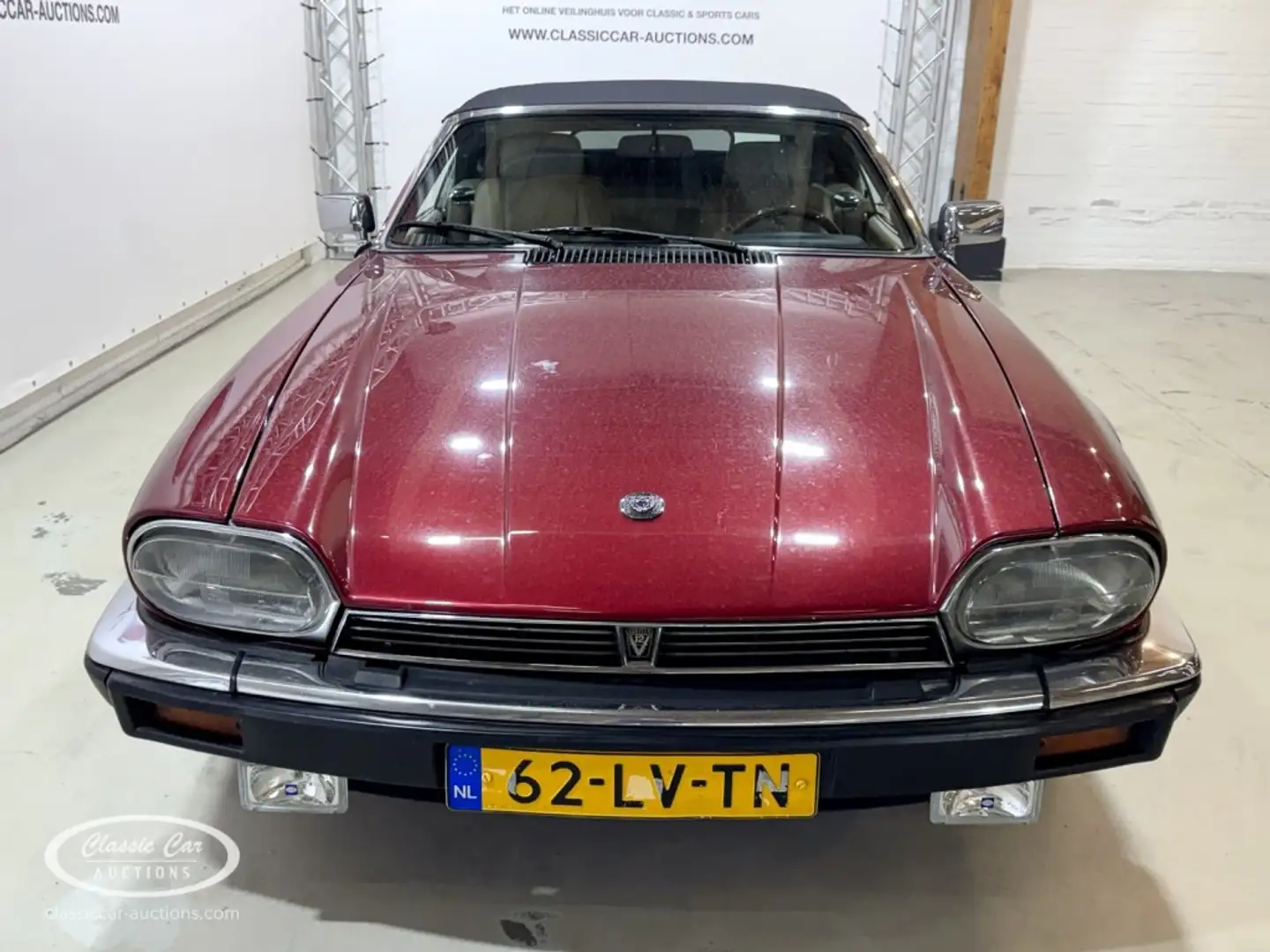 Jaguar XJS 5.3 V12 Convertible  - ONLINE AUCTION Червоний - 2