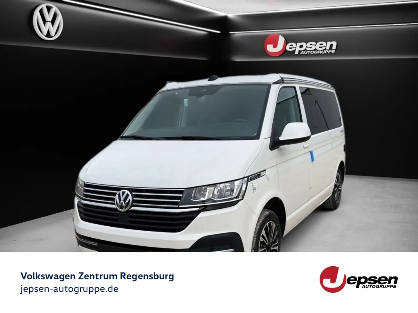 Volkswagen T6.1 California Beach Camper Aufstelldach DSG Weiß - 1