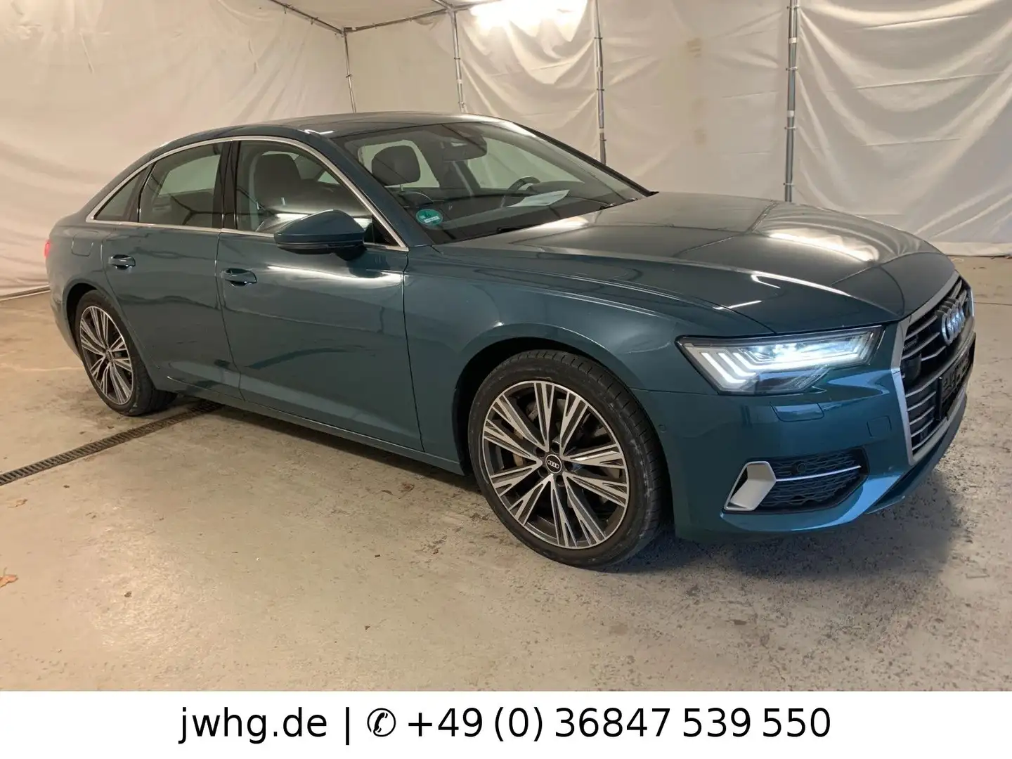 Audi A6 Lim 50e quattro Sport HD-MATRIX/ACC/LEDER/KAM Grün - 2
