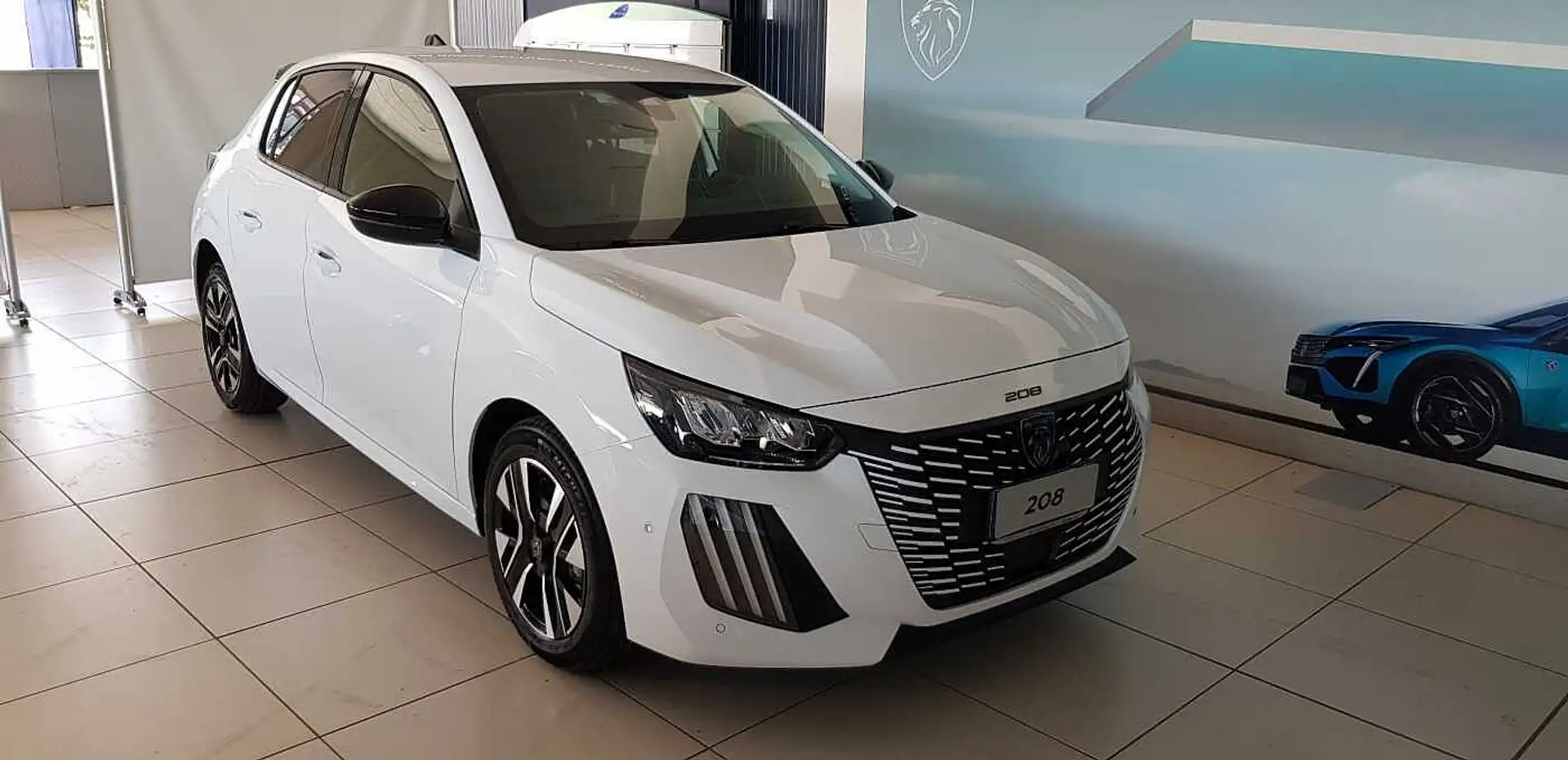 Peugeot 208 Nuova 208 Hybrid 100 e-DCS6 Allure Bianco - 1