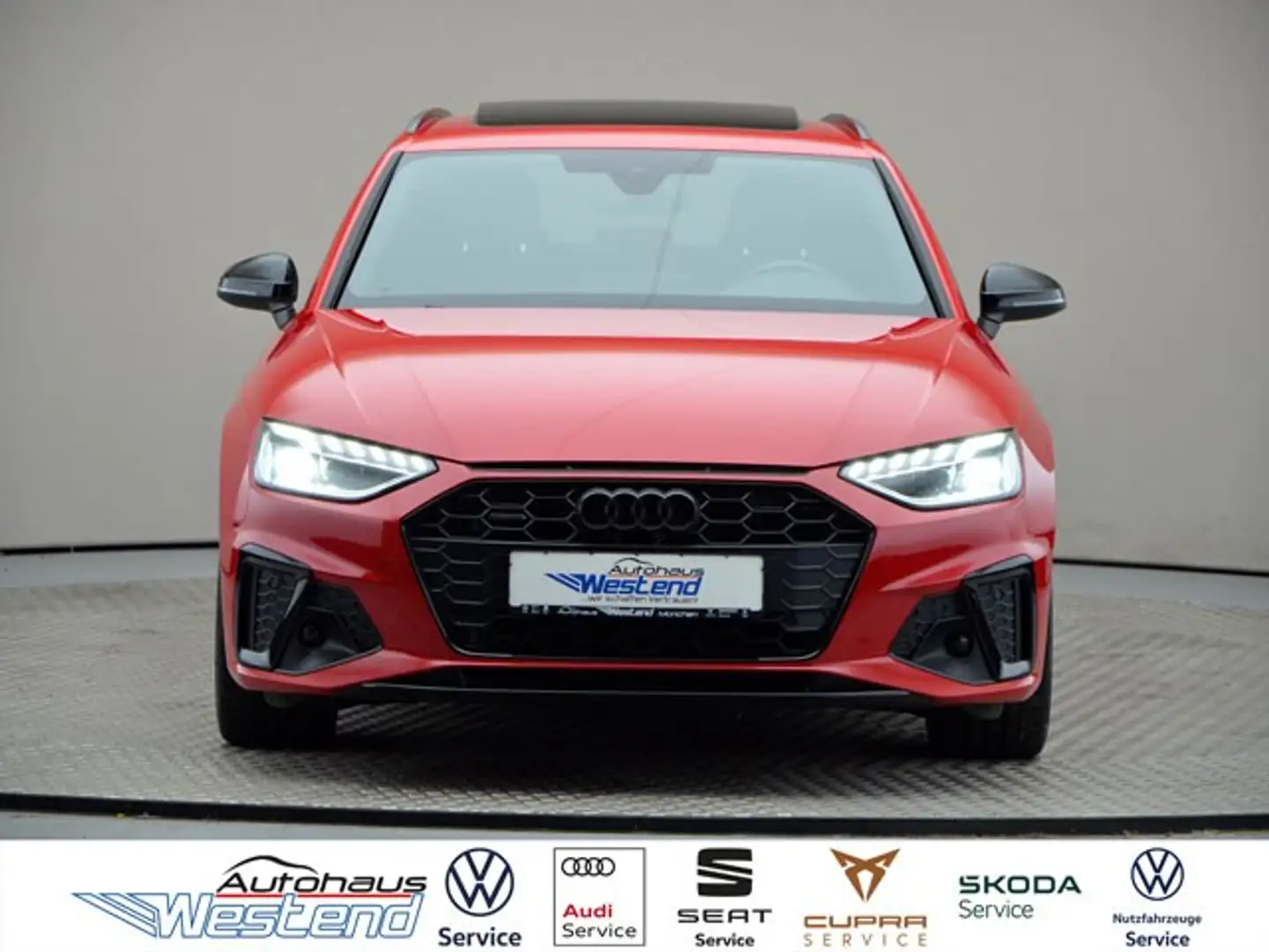 Audi A4 Avant S line 40 TDI 150kW qu. S tr. Pano B&O Navi Rouge - 1