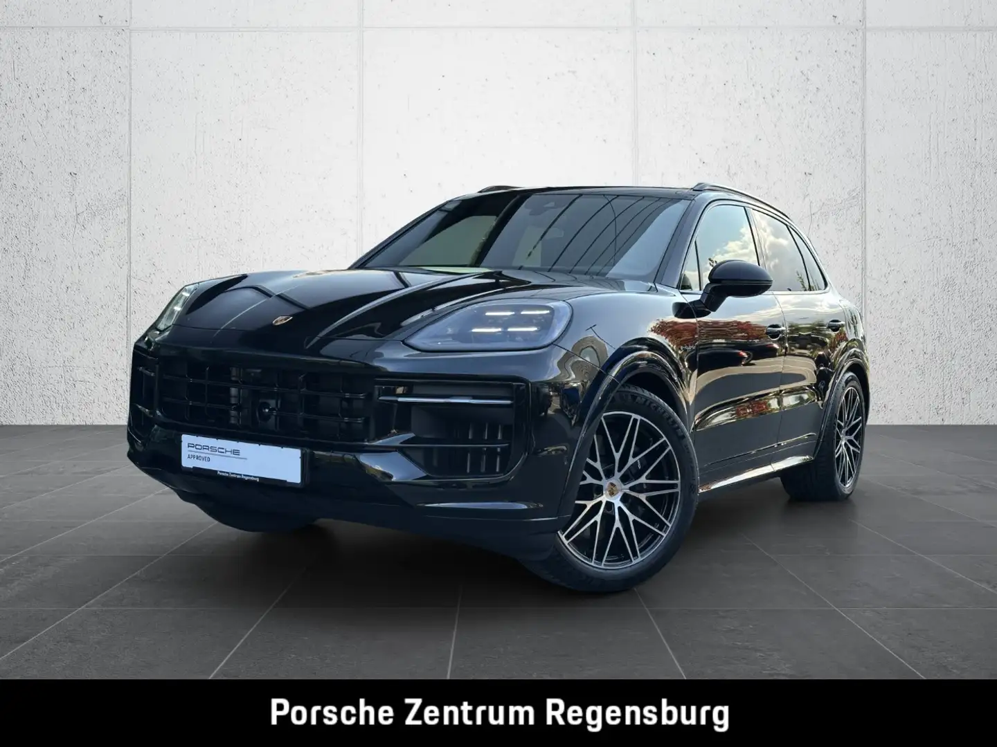 Porsche Cayenne E-Hybrid Black Edition AHK Sitzbel. PANO Schwarz - 2