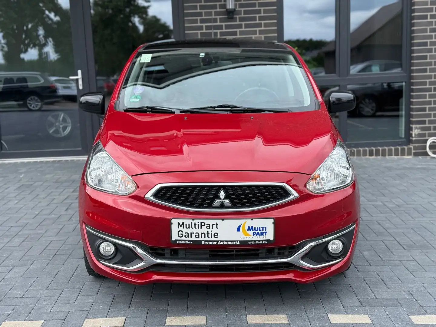 Mitsubishi Space Star Diamant Edition+*Navi*SHZ+BT*ALU*NSW* Rouge - 2