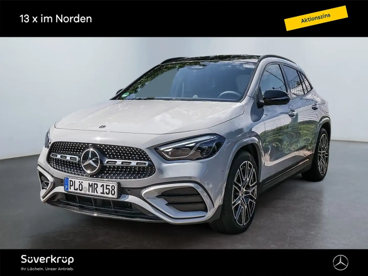Mercedes-Benz GLA 200 AMG NIGHT MULTI 360 AHK DISTR KAMERA PDC Grau - 1