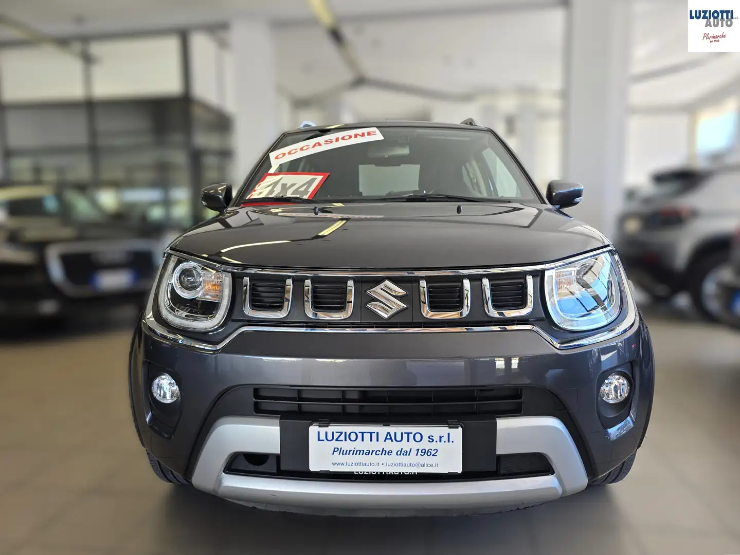 Suzuki Ignis IGNIS 1.2 HYBRID 4WD ALL GRIP TOP + GANCIO TRAINO! Grigio - 1