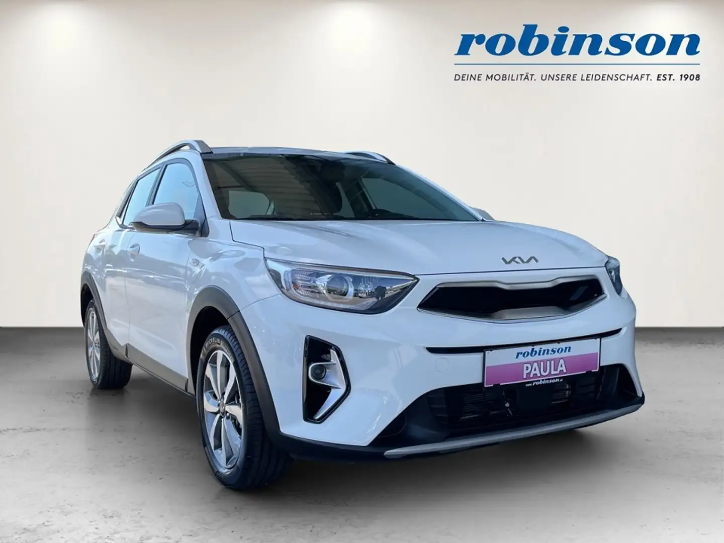 Kia Stonic 1,2 DPI ISG Silber Blanco - 1