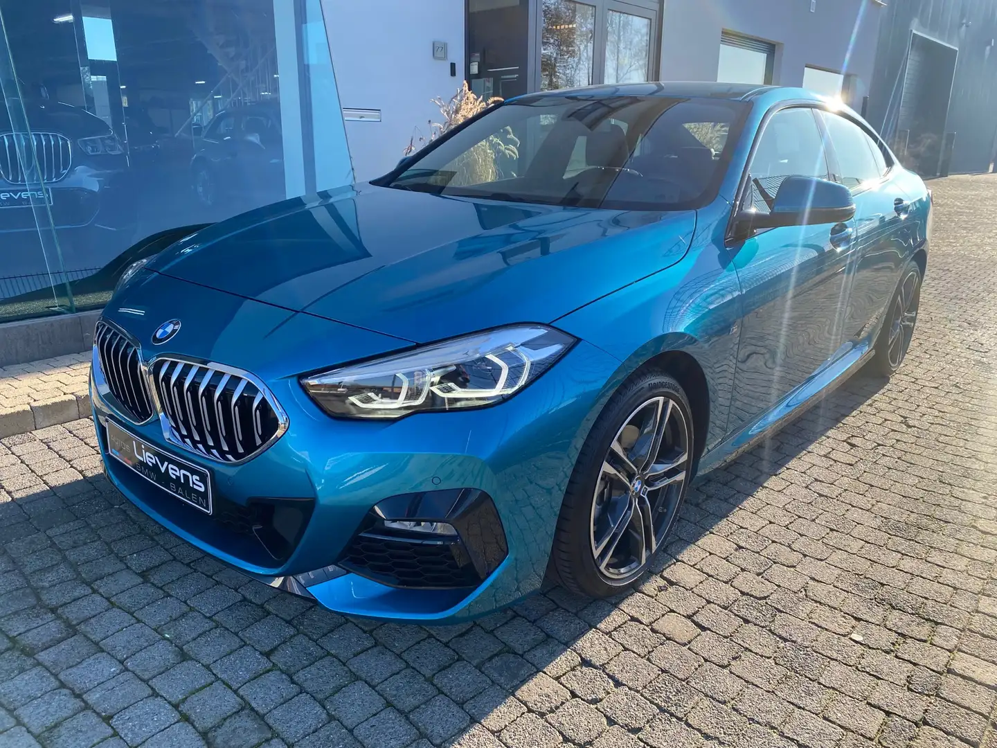 BMW 218 iA M Sport - LiveCockpitPro LED Zetelverw. Carplay Bleu - 1