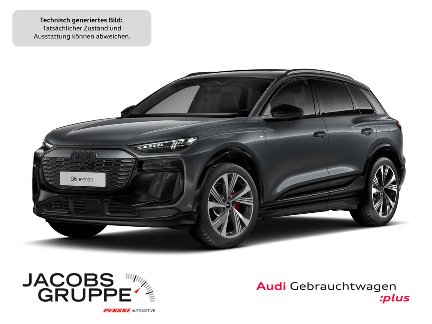 Audi Q6 e-tron perf. S line/0,25%/Luft./Matrix/HuD/Pano/360°/B+O/21Zoll Gris - 1