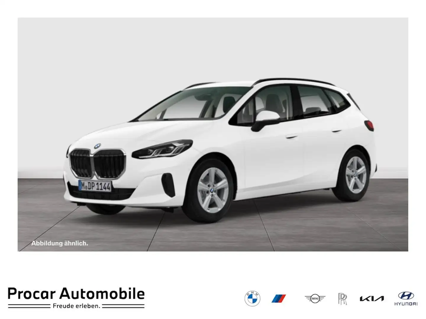 BMW 218 i DA+PA+ADAP LED+SHZ+DAB+KOMFORT+UVM. Wit - 1