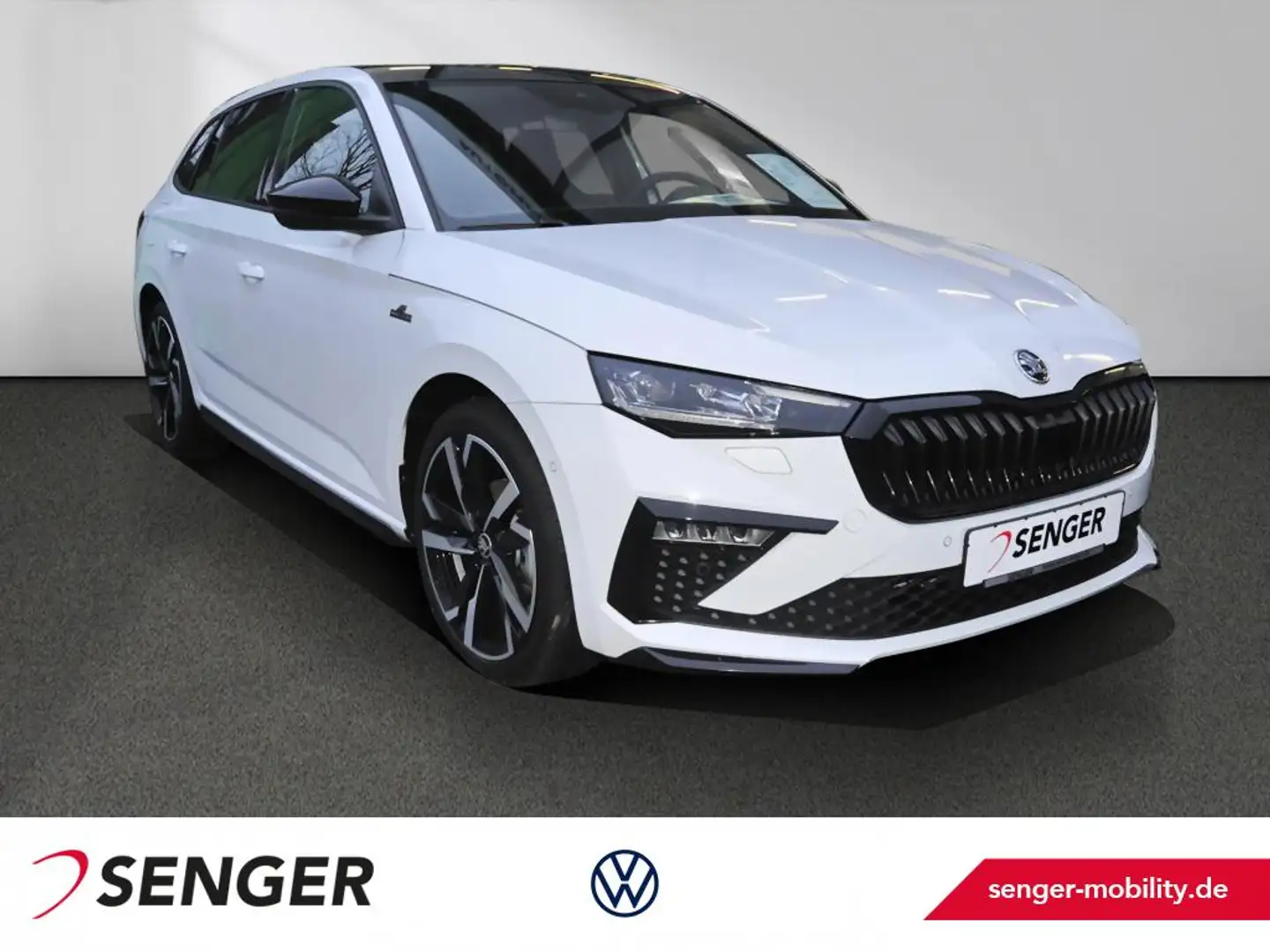 Skoda Scala 1,5 TSI Monte Carlo Digitales Cockpit Navi Weiß - 1