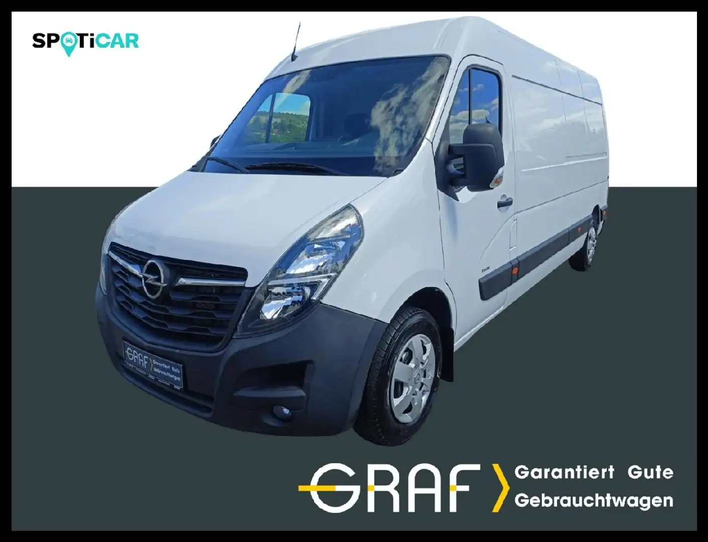 Opel Movano Movano B Kasten*2.3 CDTI*L3H2*3,5t*Klima*PP* Weiß - 1