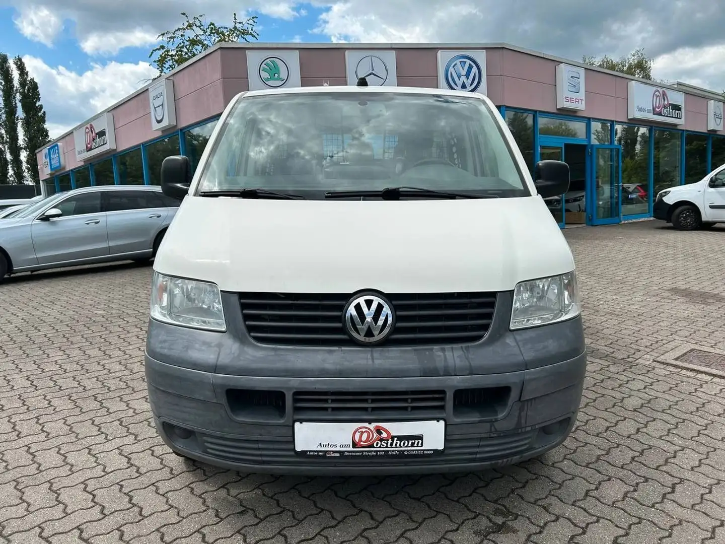 Volkswagen T5 Kombi Lang Klima AHK Gris - 2