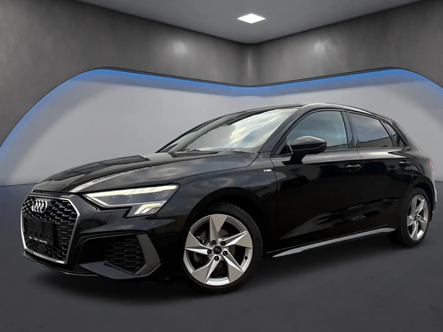 Audi A3 SB 30 TDI S-tronic S-line*Matrix*Sportsitze*Leder* Schwarz - 2