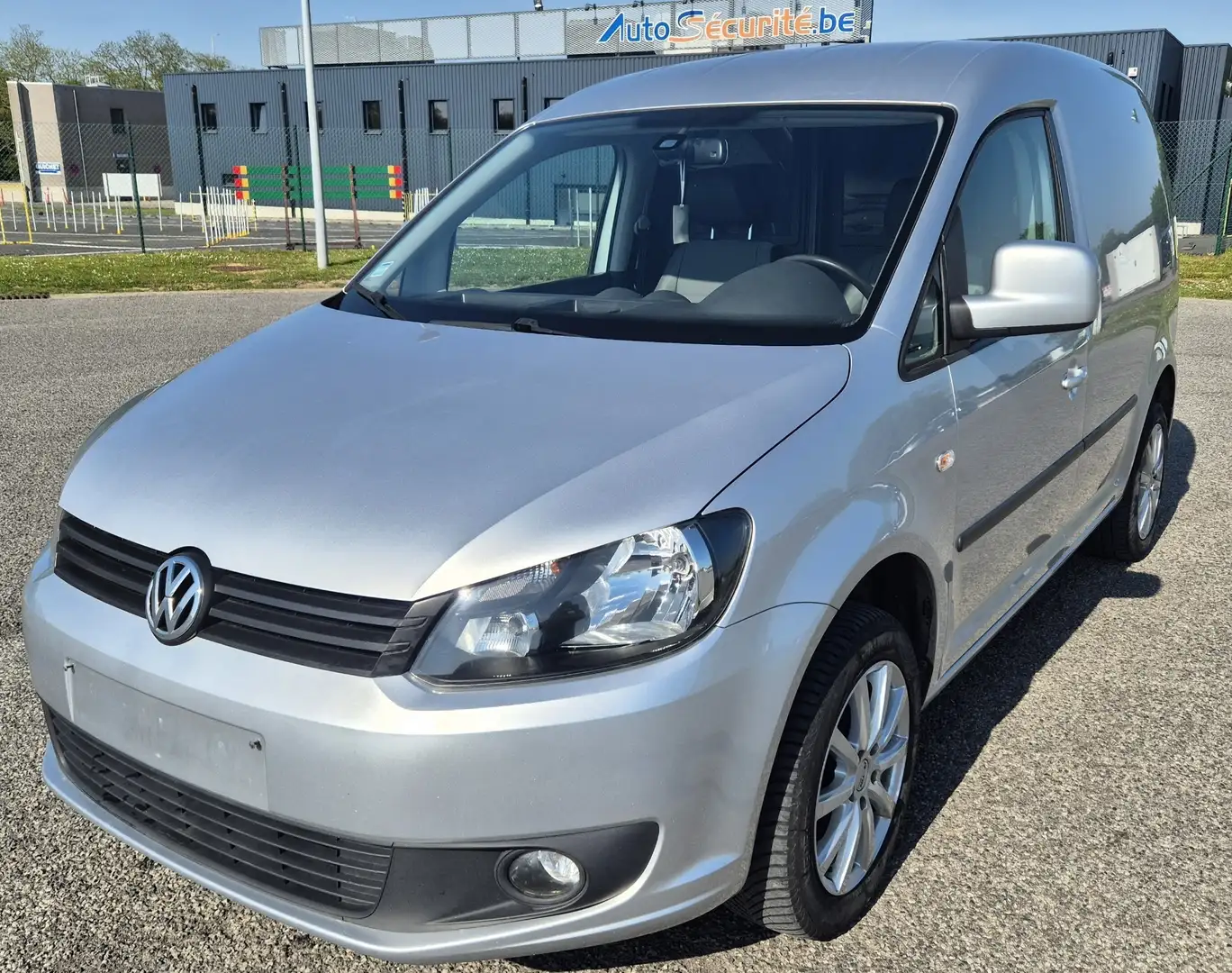 Volkswagen Caddy bluemotion 1.6 tdi Argent - 2