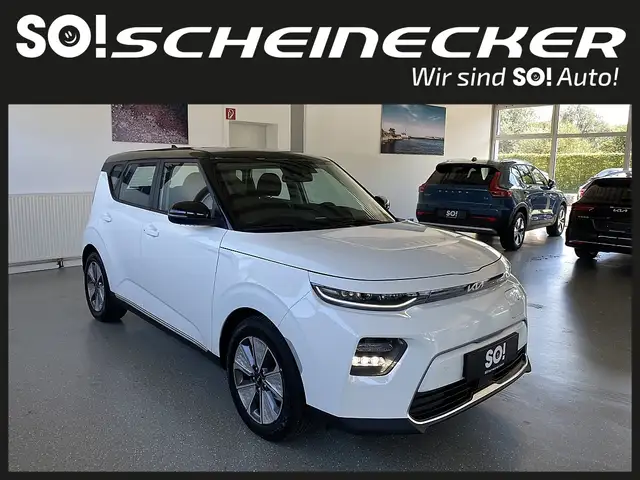 Kia Soul EV 64kWh Long Silber