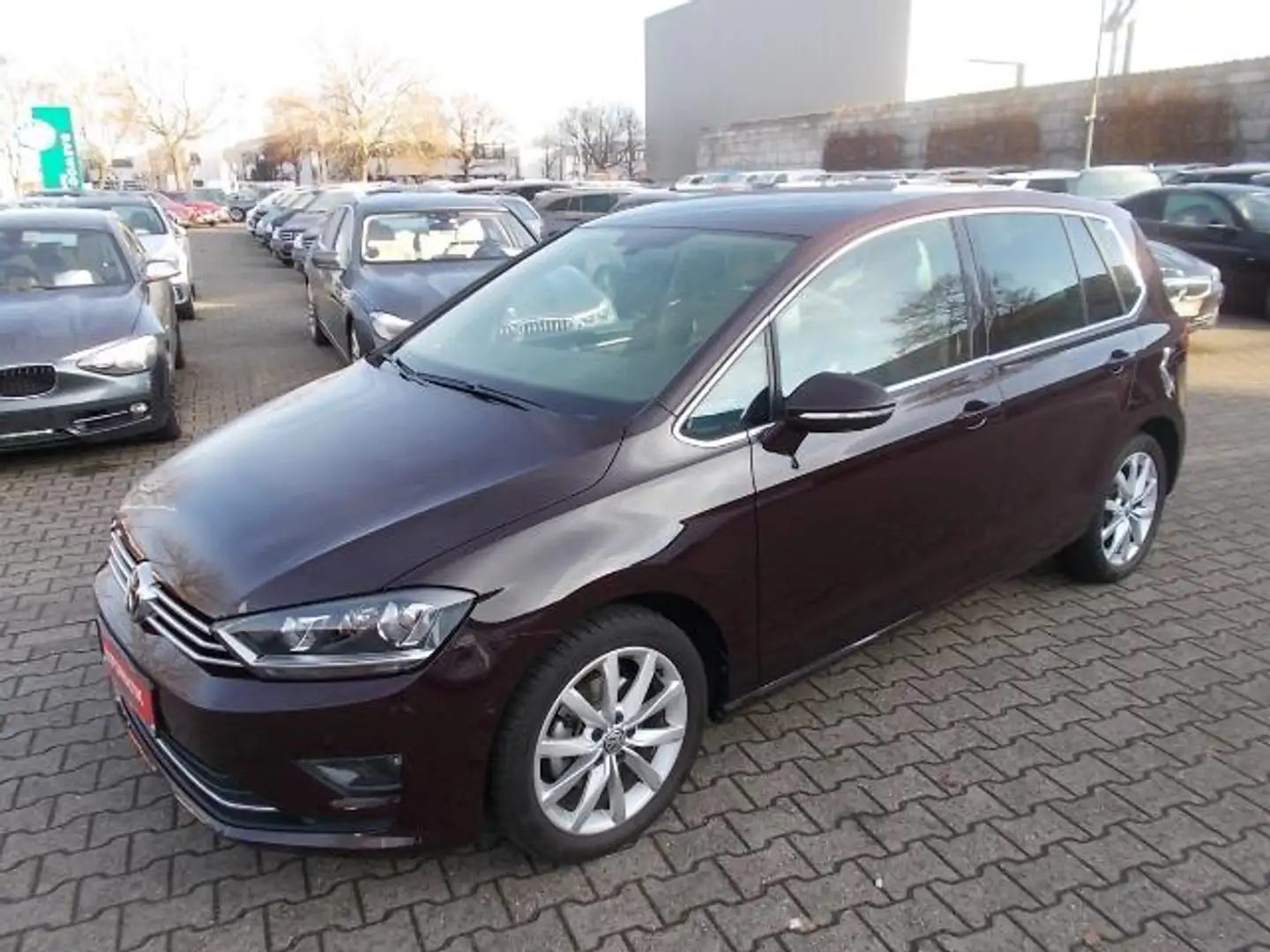 Volkswagen Golf Sportsvan Highline, Navi Xenon ParkAss., 1. Hd. Noir - 1