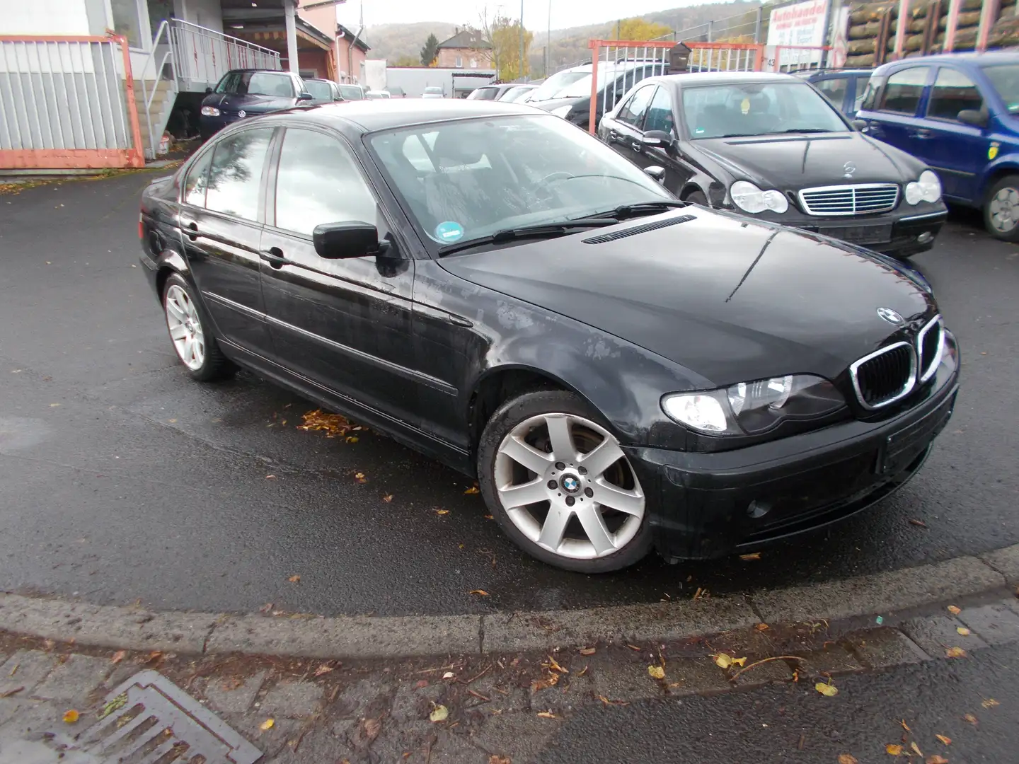 BMW 318 3er 318i Klima Schwarz - 1