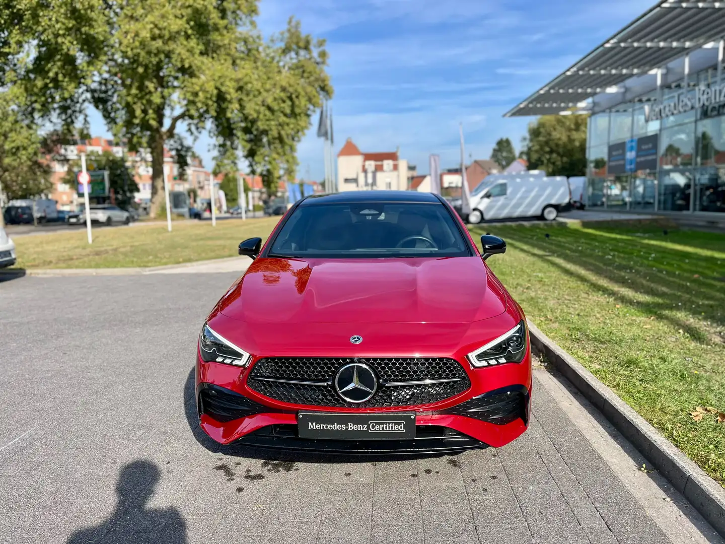 Mercedes-Benz CLA 250 CLA Shooting Brake 250 e PHEV AMG Line (160 kW) Rouge - 2