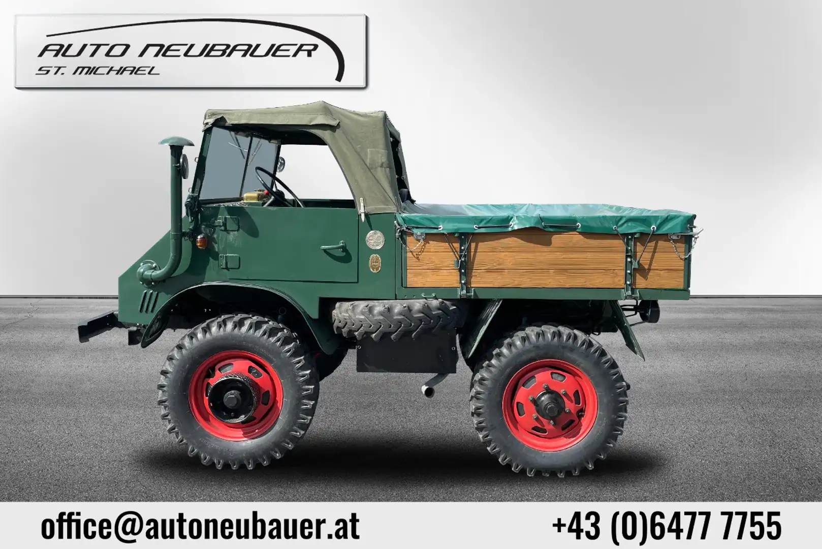 Mercedes-Benz Unimog 411 Grün - 2