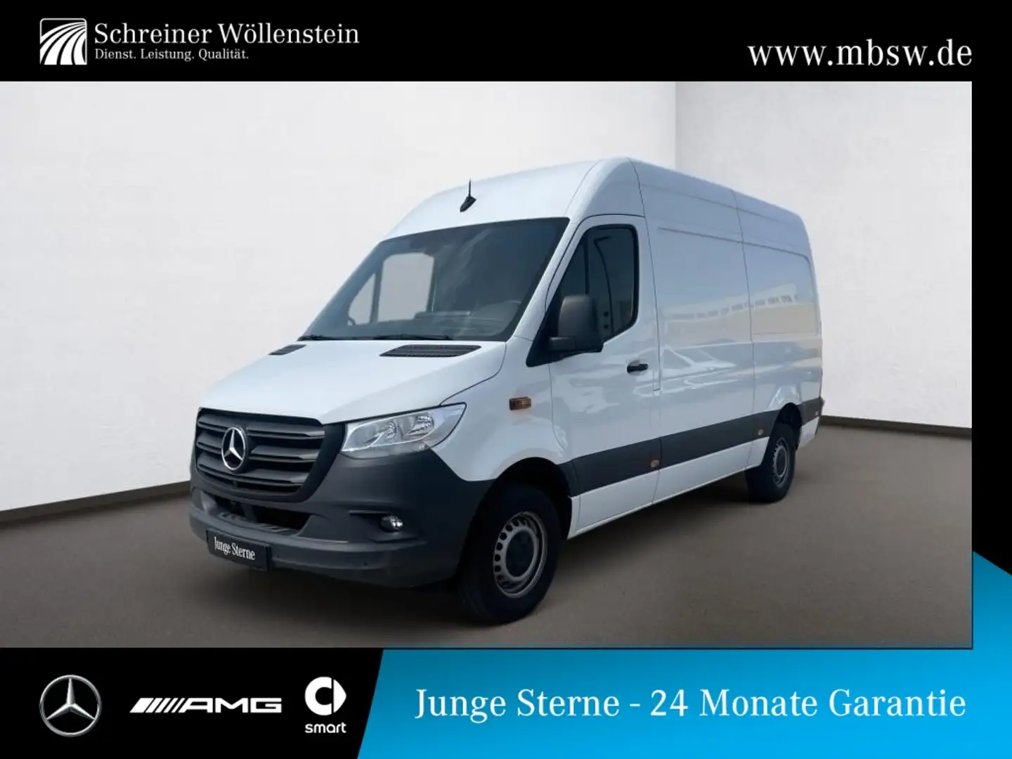 Mercedes-Benz Sprinter 317 L2H2 NAVI*RKAM*9GTRONIC*TEMPMATIC* Weiß - 1