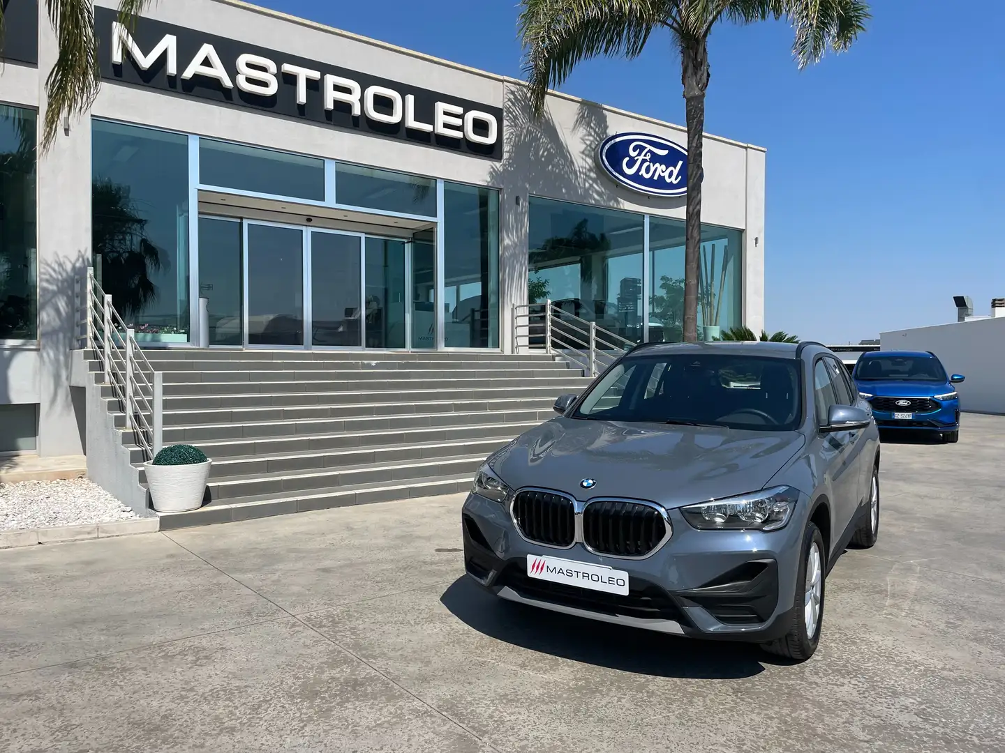 BMW X1 X1  2019 sdrive16d 116Cv , Chilometri Certificati Gris - 1