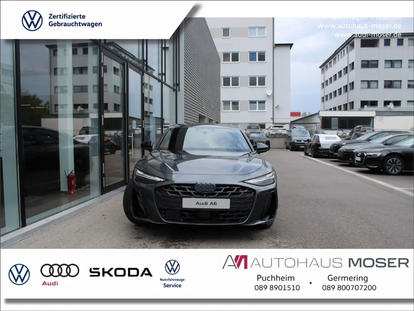 Audi A6 Limousine e-Hybrid qu.S-tr. *edition one*S-Line*Te Gris - 1