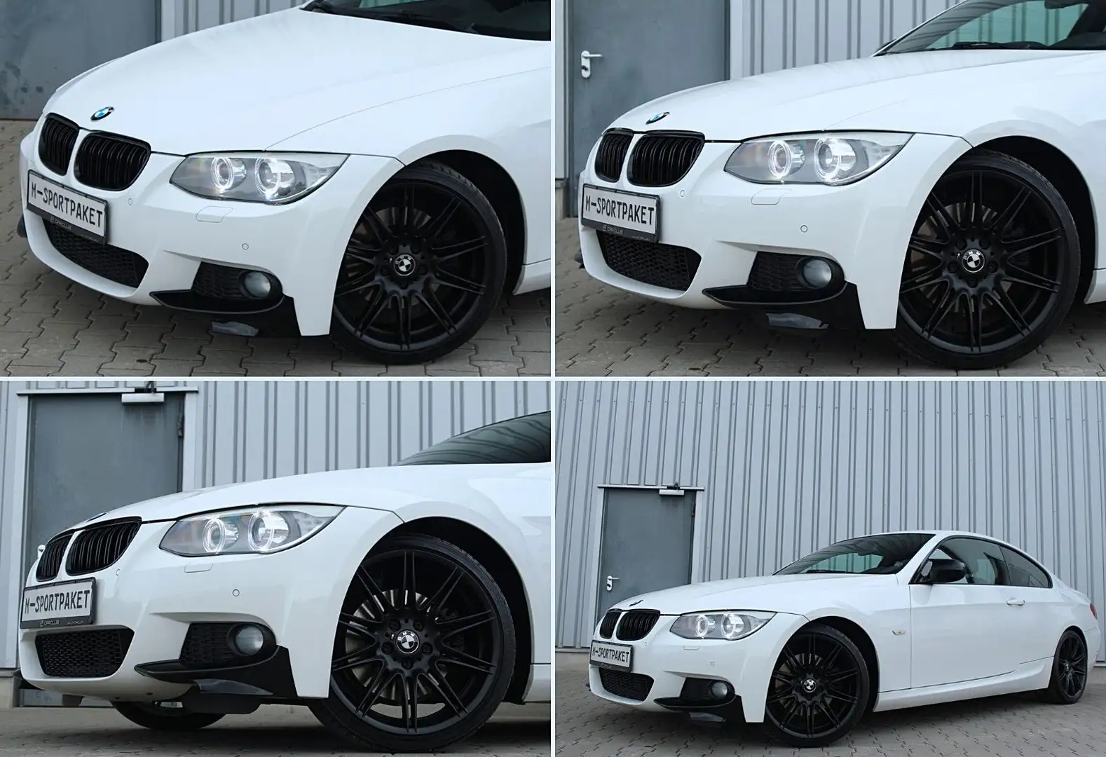 BMW 330 d Coupé*M Sportpaket/White&Black/Unikat!BRD* Beyaz - 1