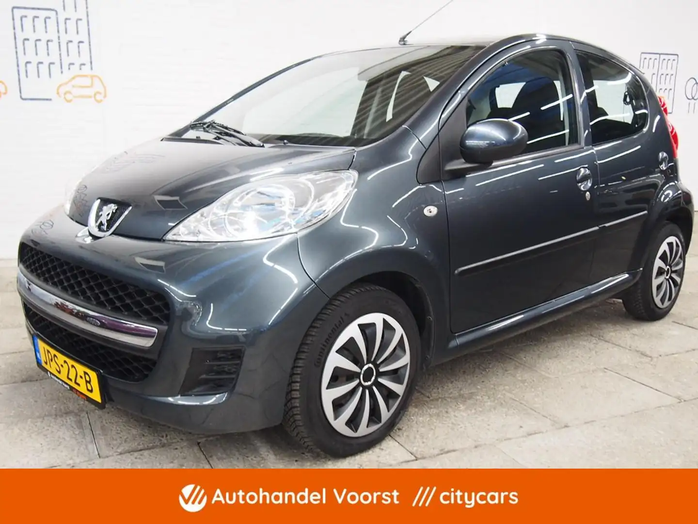 Peugeot 107 1.0 12V XS Airco (APK:Nieuw) Incl.Garantie Grijs - 1