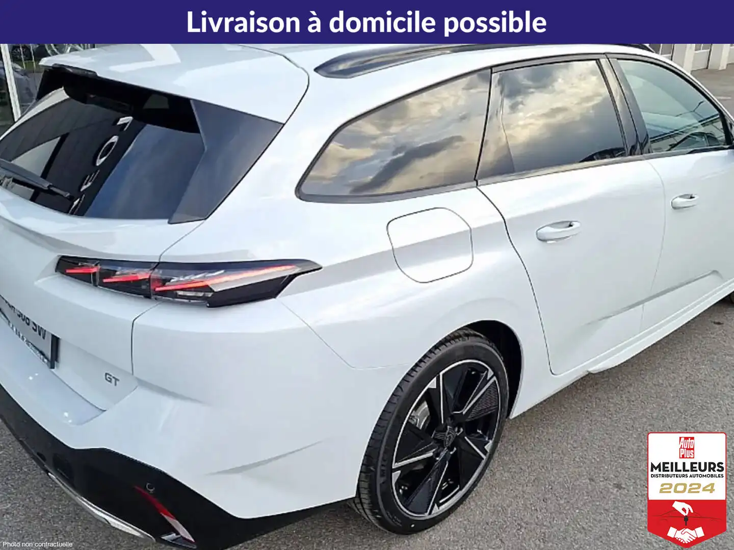 Peugeot 308 54 kWh 156 Allure Blanc - 2
