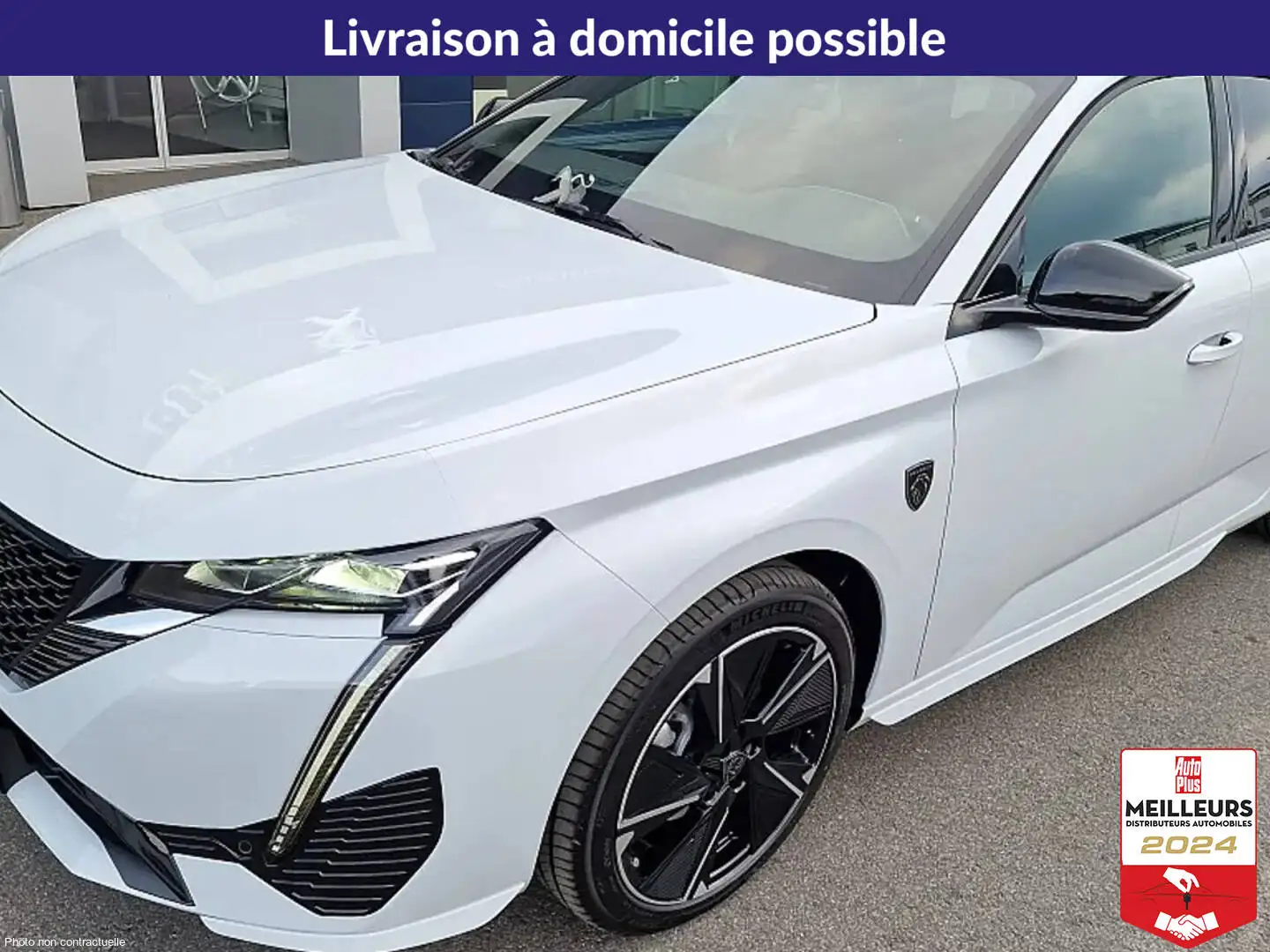 Peugeot 308 54 kWh 156 Allure Blanc - 1