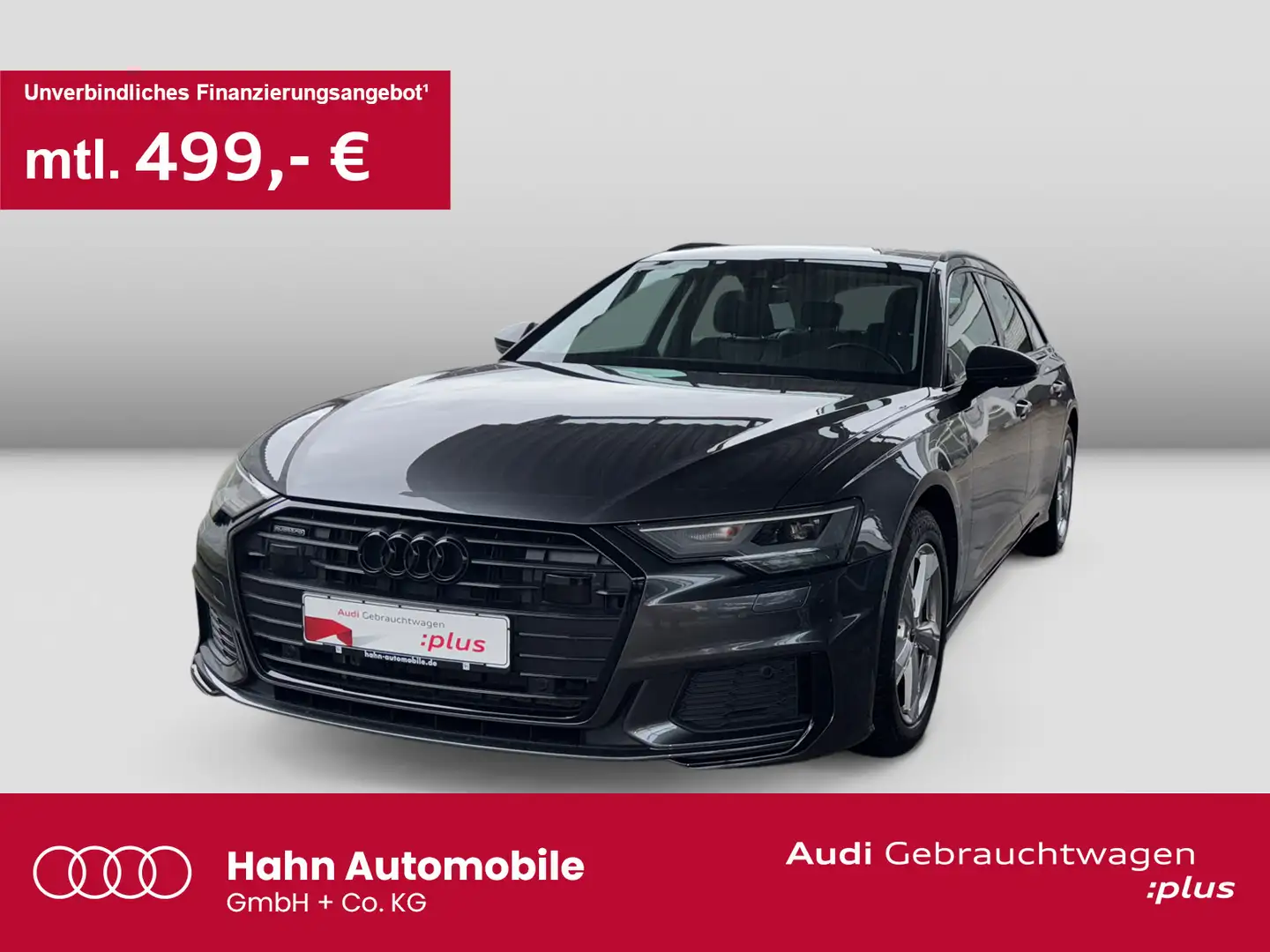 Audi A6 sport 50TDI quattro S-tronic B&O Standh Grijs - 1