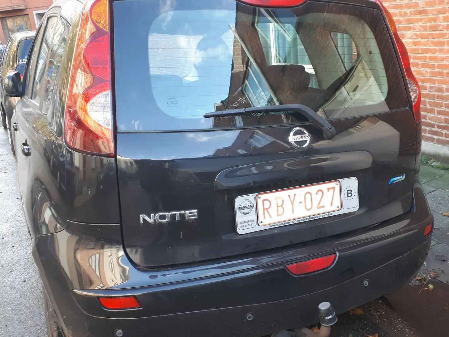 Nissan Note Zwart - 1
