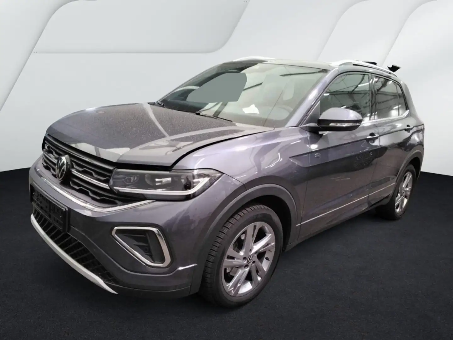 Volkswagen T-Cross 1.5 TSI DSG R-Line AHK Navi Digitales Co. Gris - 1