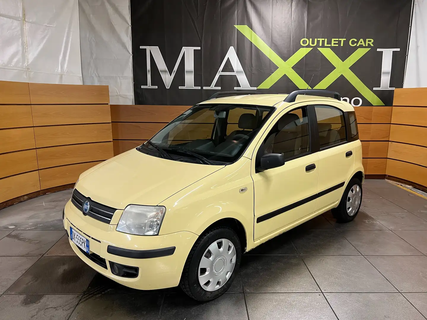 Fiat Panda Panda II 2003 1.3 mjt 16v Emotion Gelb - 1