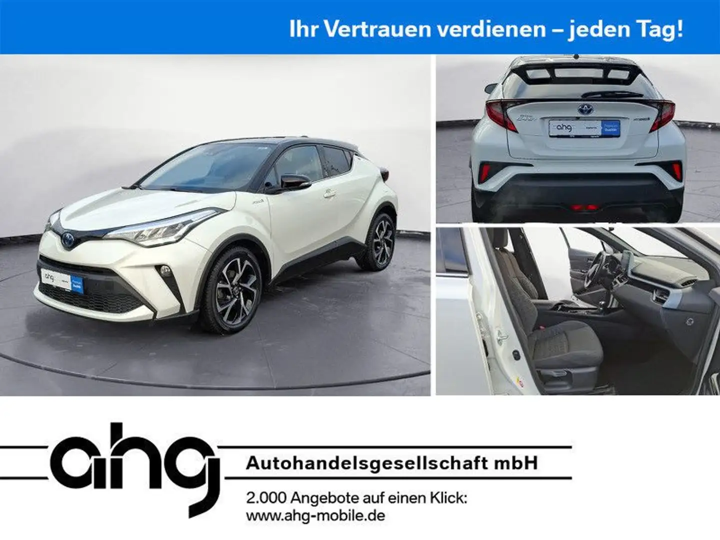 Toyota C-HR 1.8-l-VVTi Hybrid Club Tempom.aktiv Bluetoo Weiß - 1