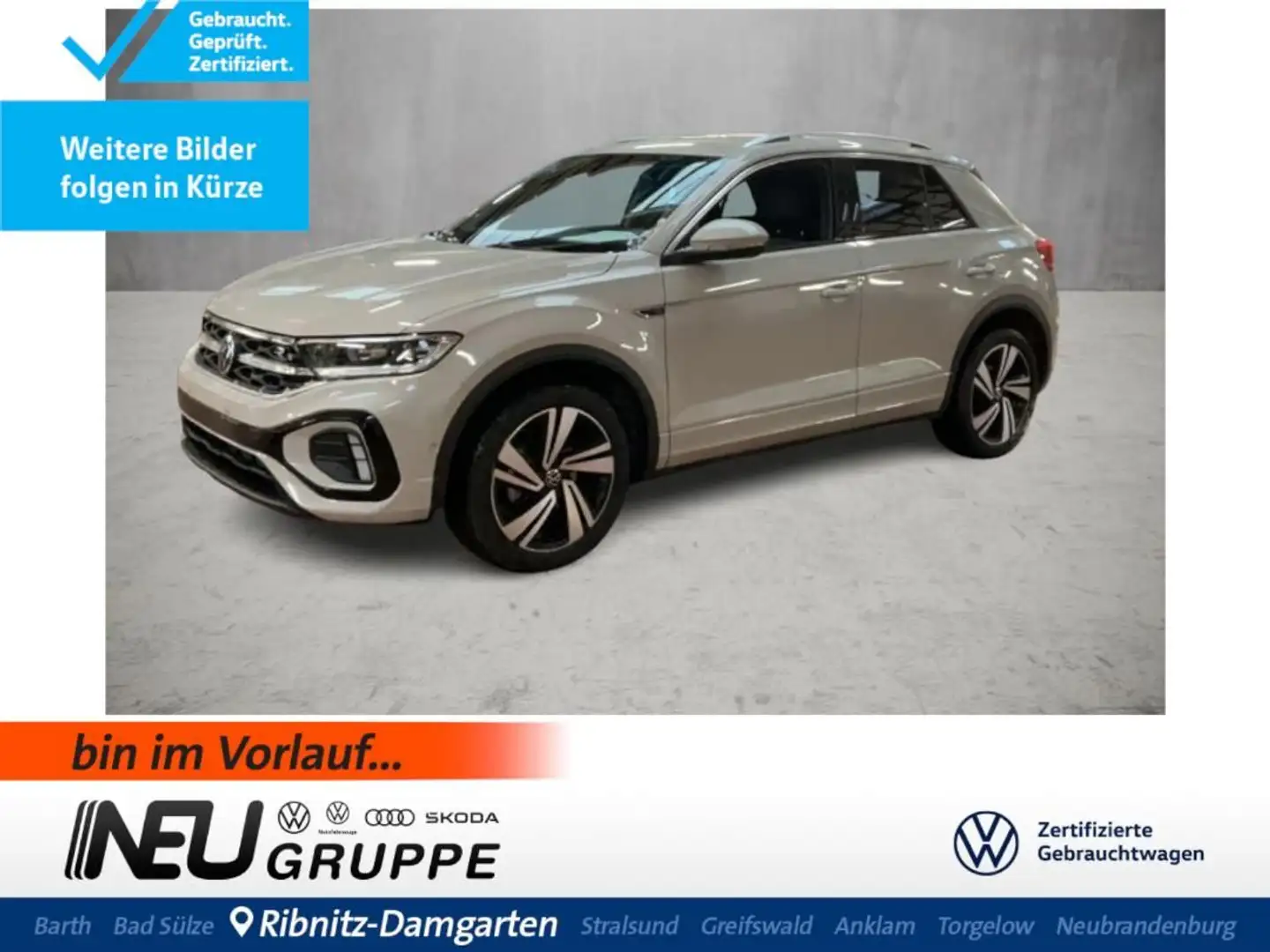 Volkswagen T-Roc T-ROC R-Line 1.5 TSI DSG Easy Open Kamera Side A Grau - 1