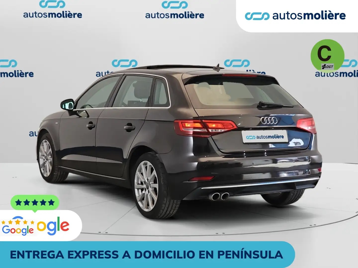 Audi A3 Sportback 2.0TDI Design Edition S-T 110kW Marrón - 2